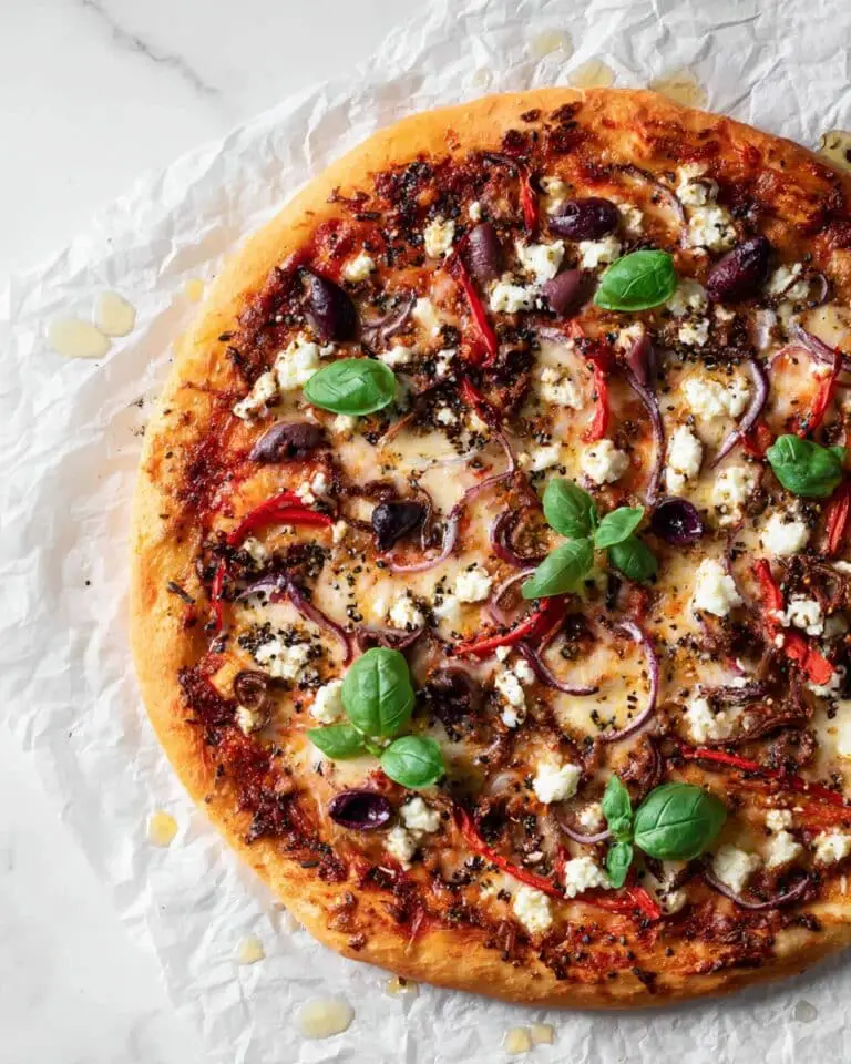 Mediterranean Pizza Recipe