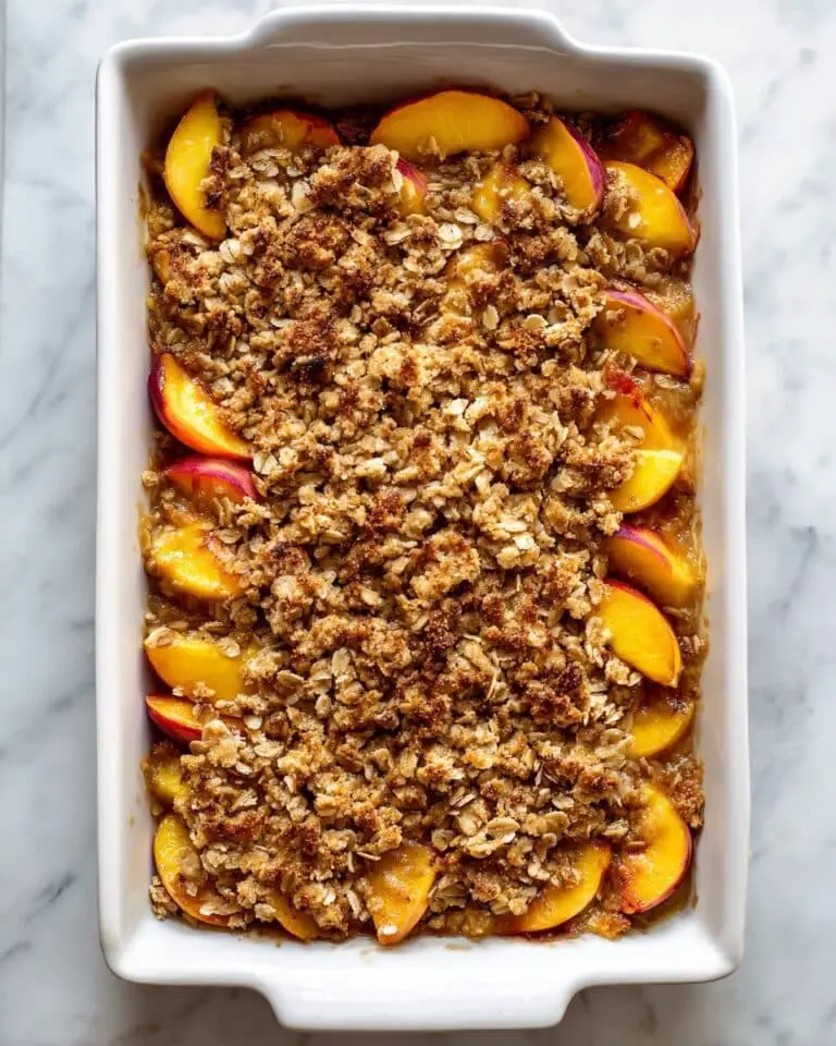 Peach Crisp Recipe