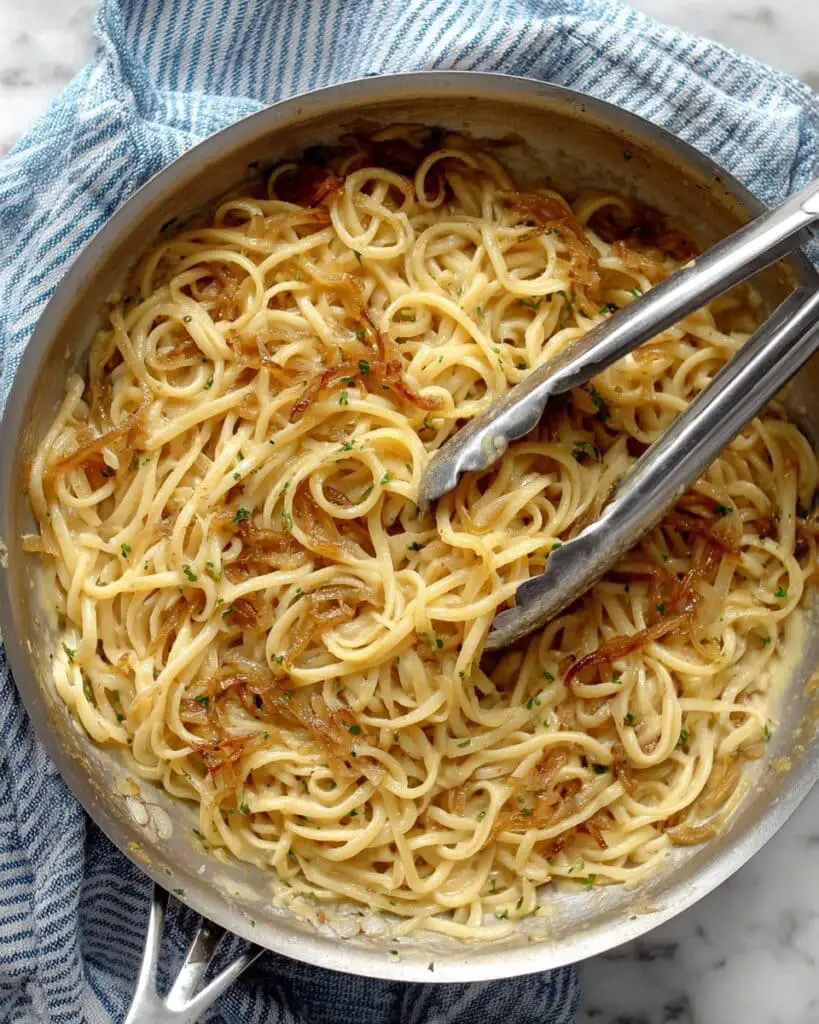 Caramelized Onion Pasta Recipe