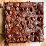 Chocolate Chickpea Brownies Recipe