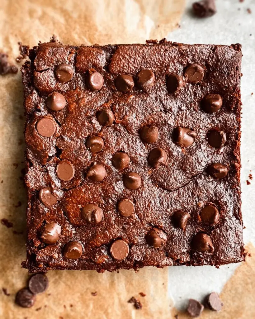 Chocolate Chickpea Brownies Recipe