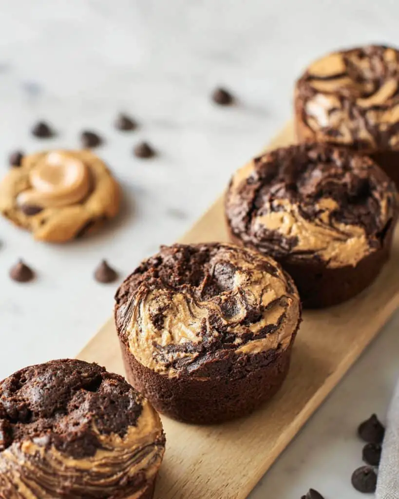 Chocolate Peanut Butter Banana Muffins (Gluten-Free & Dairy-Free Options) Recipe