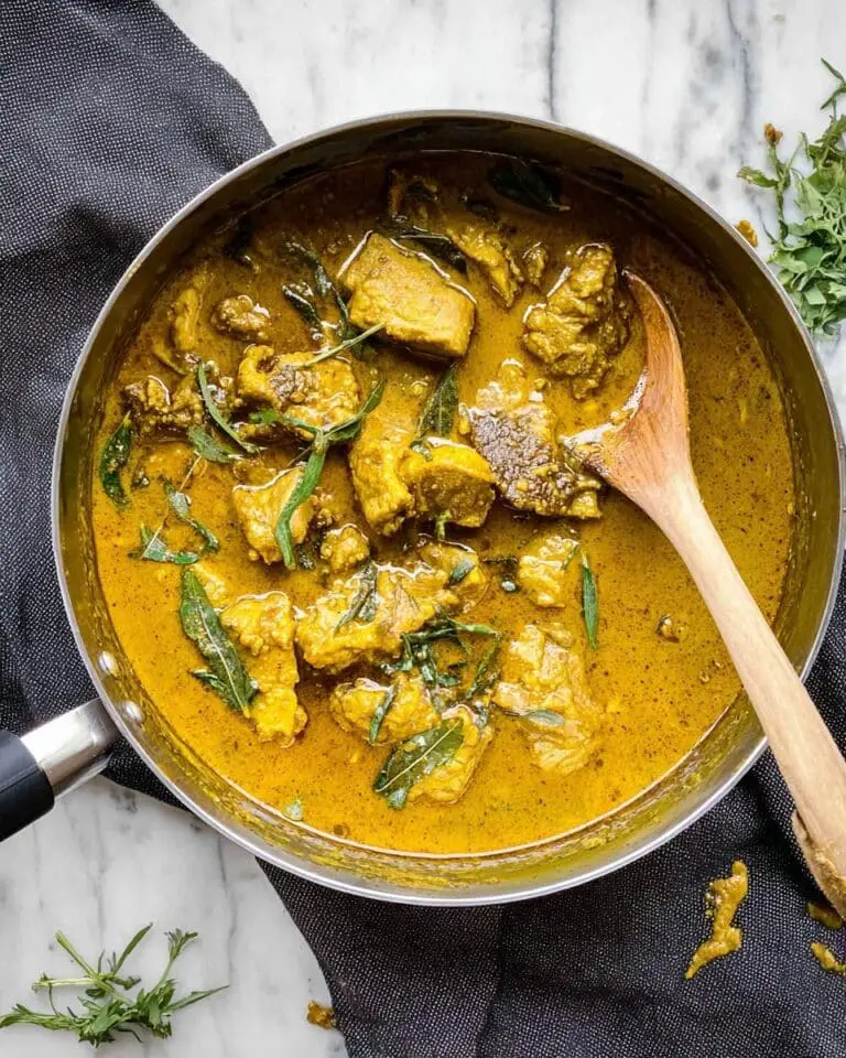 Coconut Basil Chicken Curry Recipe