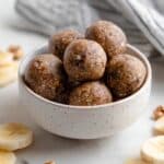 No Bake Banana Bread Bites Recipe