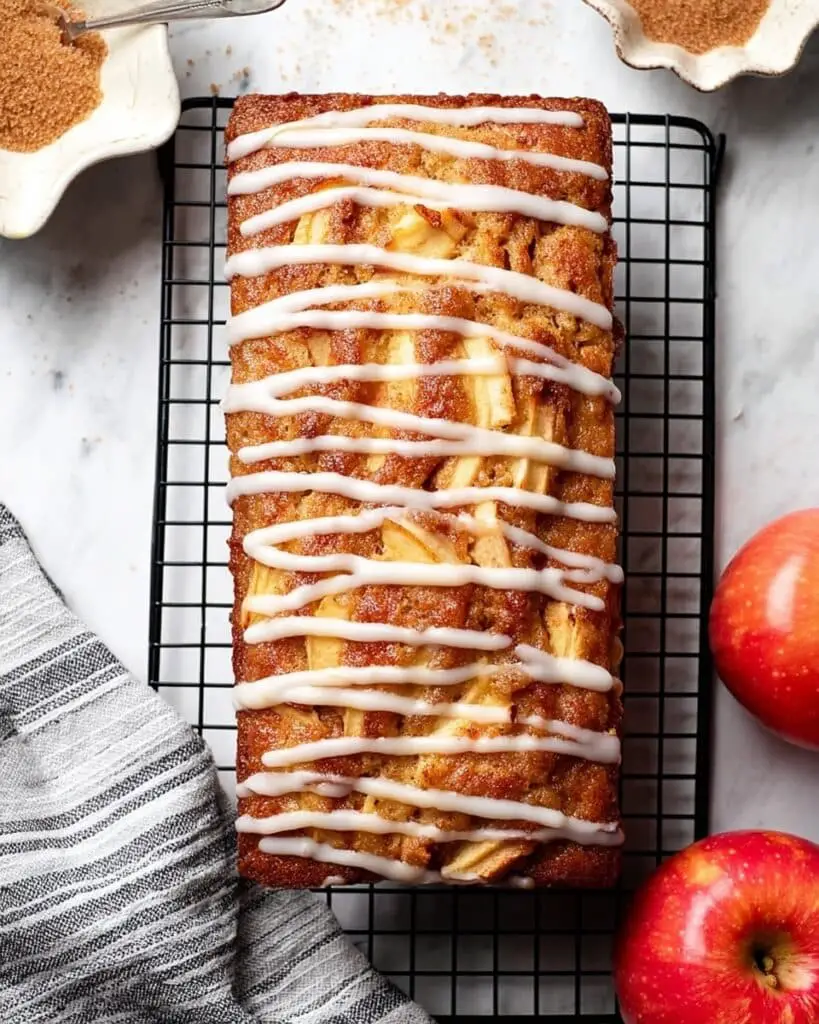 Apple Cinnamon Loaf Cake (Moist, One-Bowl) Recipe