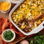 5-Ingredient Ground Beef Casserole Recipe