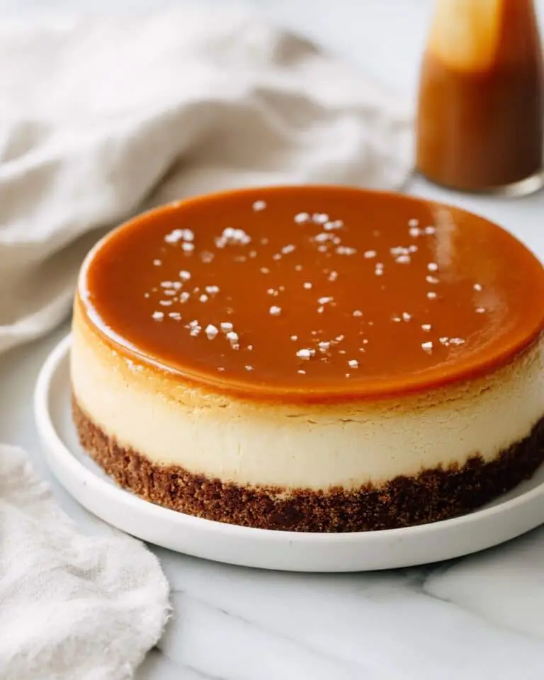 Salted Caramel Cheesecake Recipe