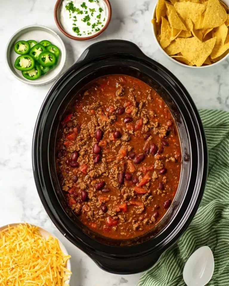 Crockpot Chili Recipe