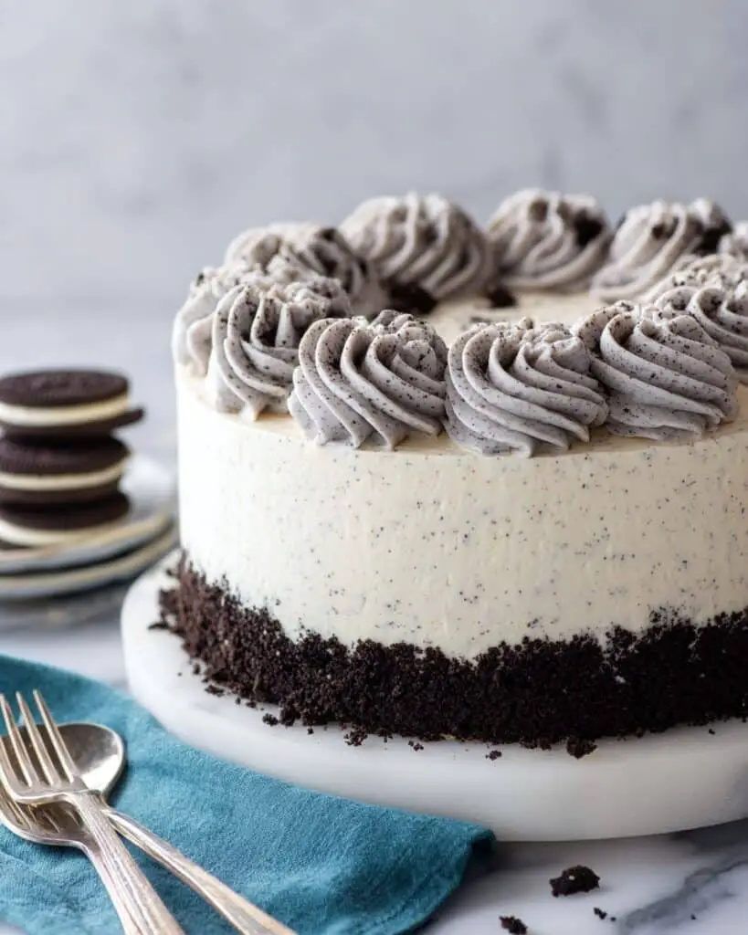 Oreo Cookies & Cream Cake Recipe