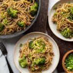 Garlic Noodles with Beef and Broccoli Recipe