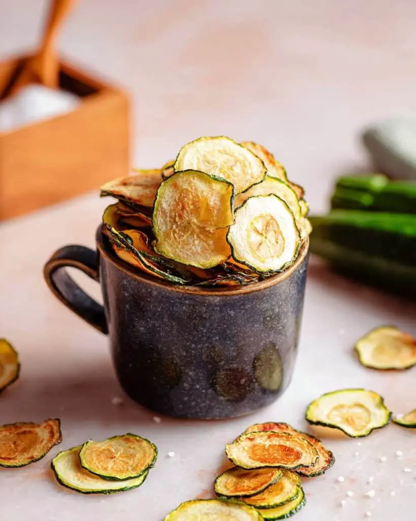 Easy Oven-Baked Zucchini Chips Recipe