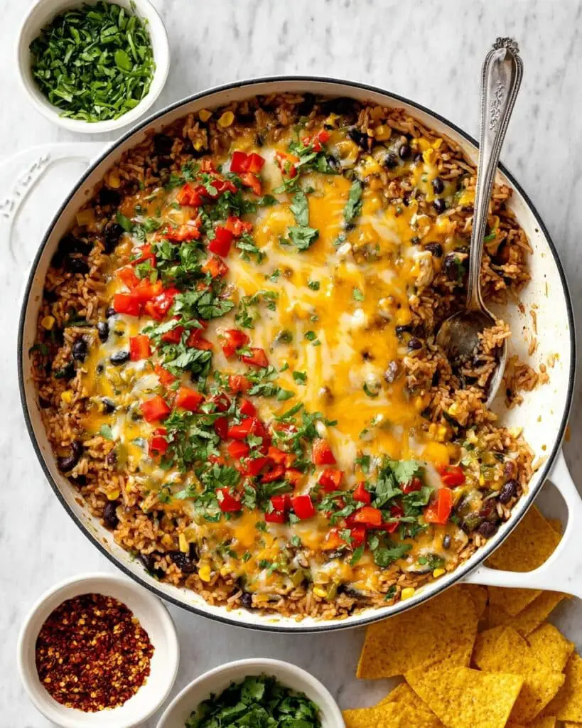 Hamburger Rice Casserole Recipe