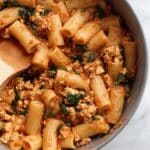 Tofu Tomato Pasta with Vegetables Recipe