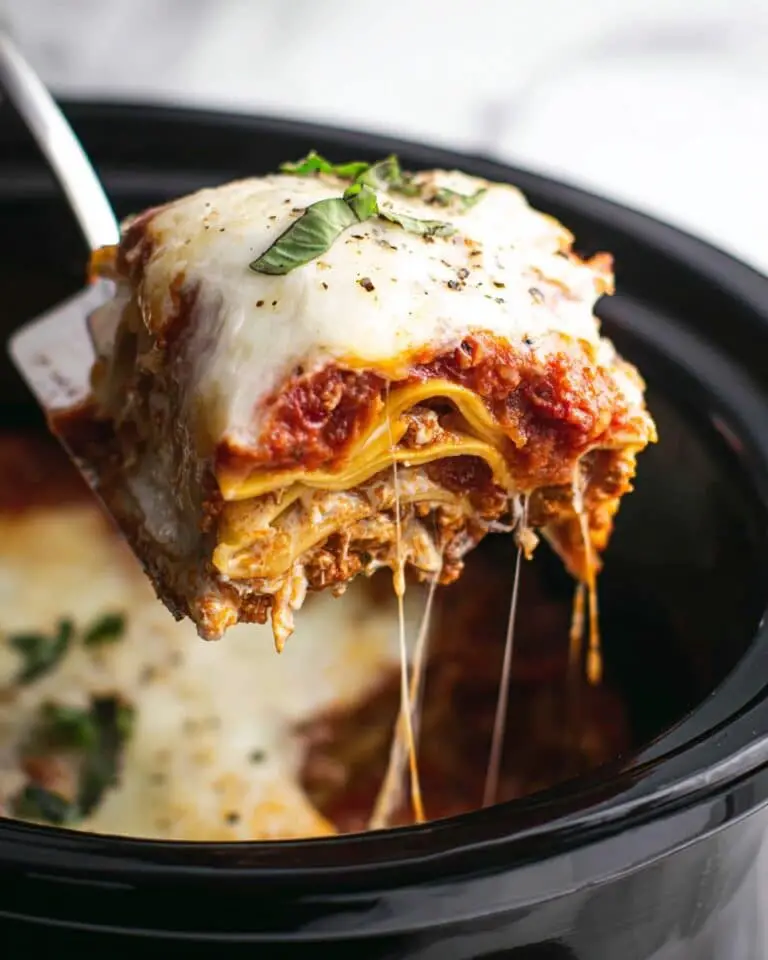 Slow Cooker Ravioli Lasagna Recipe