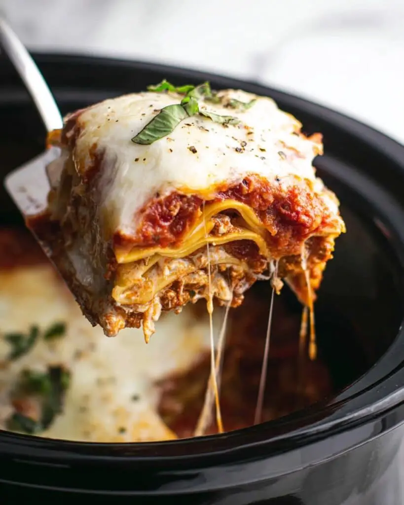Slow Cooker Ravioli Lasagna Recipe