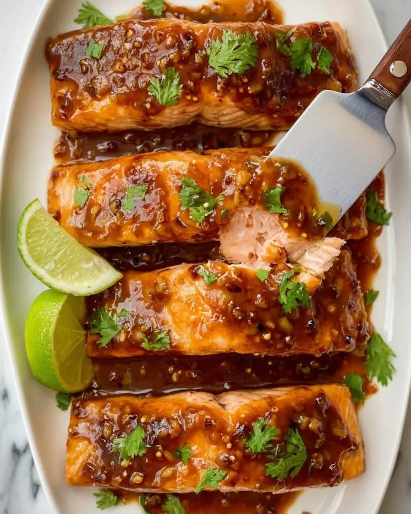 Apricot Glazed Salmon Recipe