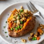 Turkey Shepherd's Pie Loaded Sweet Potato Recipe
