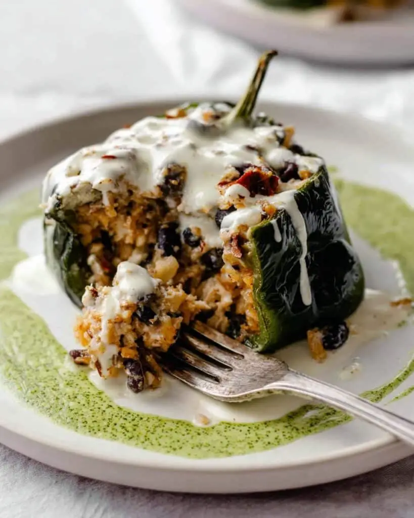 30-Minute Baked Chile Rellenos with Turkey Filling Recipe