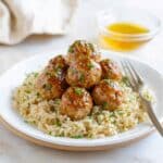 Honey Garlic Turkey Meatballs Recipe