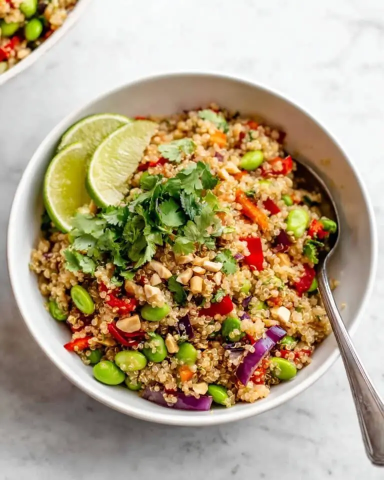 Vegan Thai Quinoa Salad Recipe