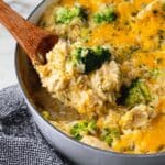 Cheesy Broccoli Chicken and Rice Casserole Recipe