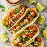 Vegan Spicy Potato Soft Tacos (Taco Bell Copycat) Recipe