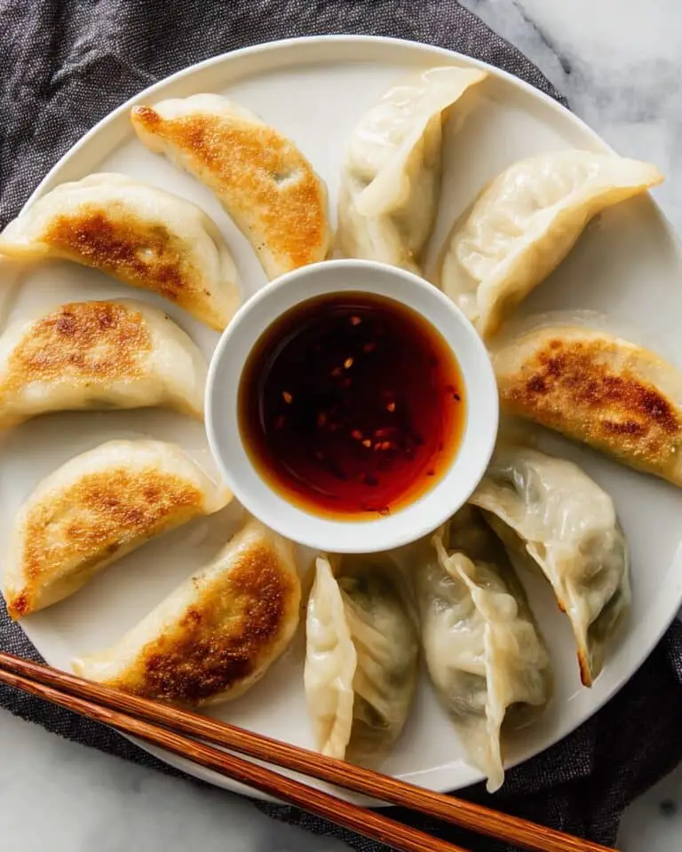 Beef Dumplings with Scallions and Ginger Recipe