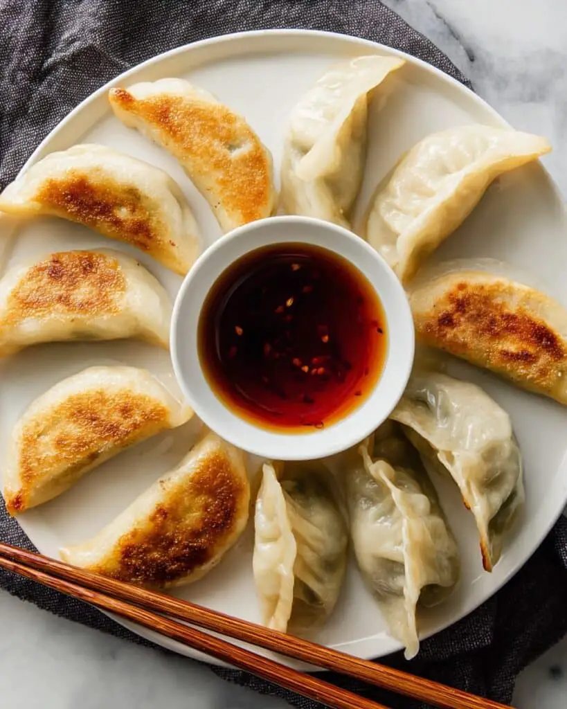 Beef Dumplings with Scallions and Ginger Recipe