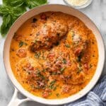 Creamy Tomato Basil Chicken Breasts Recipe