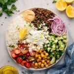 Greek Beef Bowls Recipe