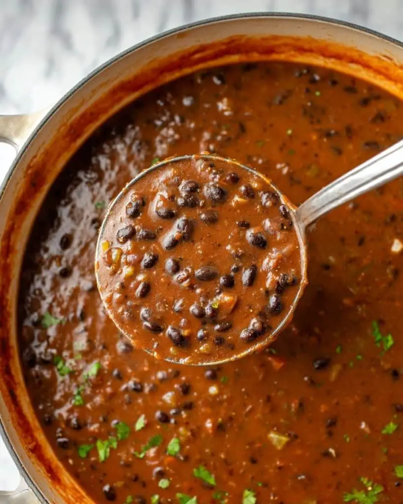 Easy Black Bean Soup Recipe