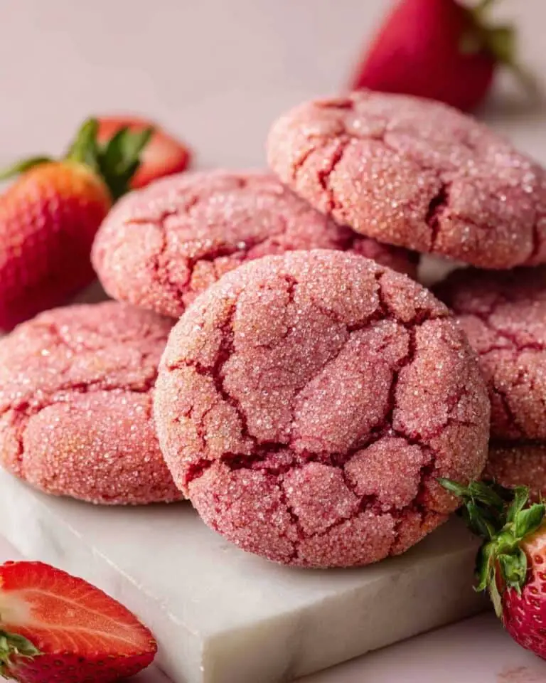 Vegan Strawberry Sugar Cookies Recipe