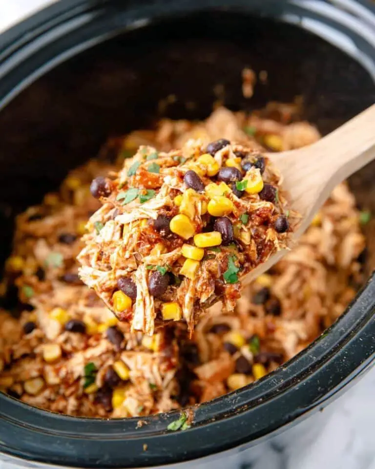 Crockpot Mexican Shredded Chicken Recipe