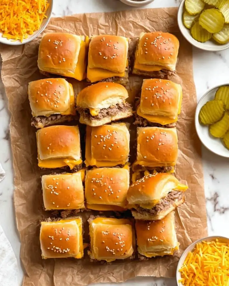 Cheeseburger Sliders Recipe