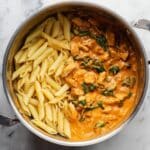 Tomato Spinach Chicken Pasta Recipe