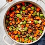 Ground Beef and Sweet Potato Skillet Recipe