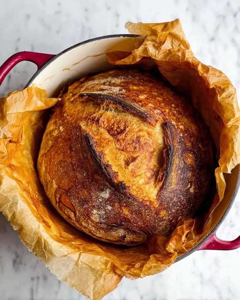 Pumpkin Sourdough Bread with Cranberries and Pumpkin Pie Spice Recipe