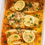 Garlic Butter Baked Tilapia Recipe