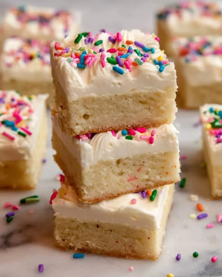 Frosted Sugar Cookie Bars Recipe