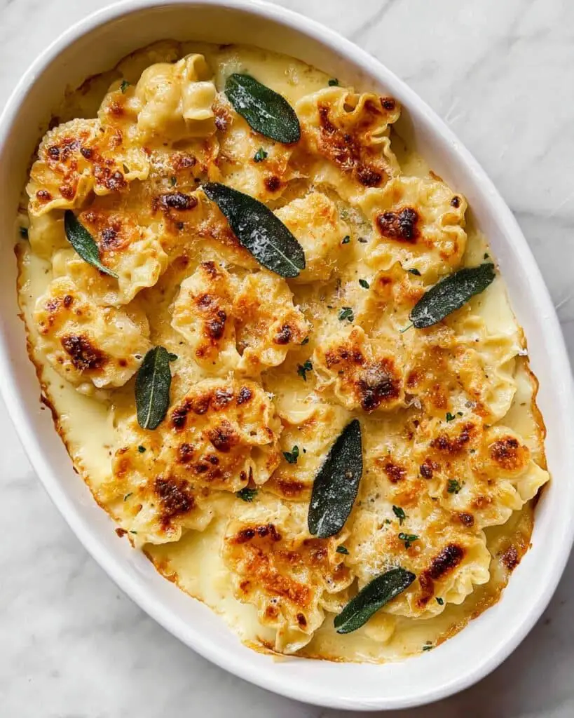 Butternut Squash Lasagna Roll-Ups with Ricotta and Sage Recipe