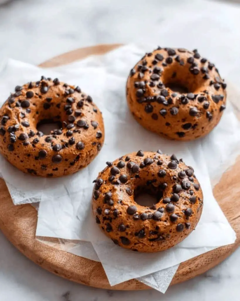 Air Fryer Chocolate Chip Bagels Recipe