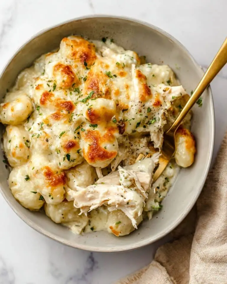 Pesto Chicken Gnocchi Bake Recipe
