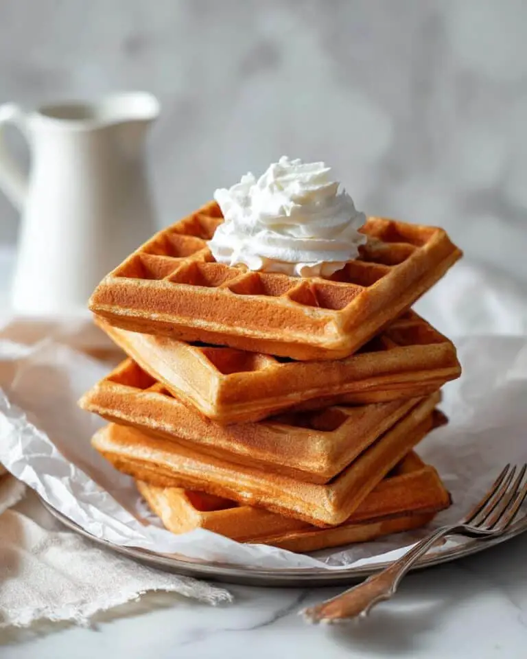 Gingerbread Waffles Recipe