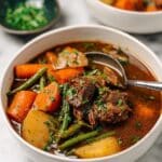 Crockpot Vegetable and Beef Soup Recipe