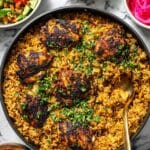 One Pan Shawarma Chicken & Rice Recipe