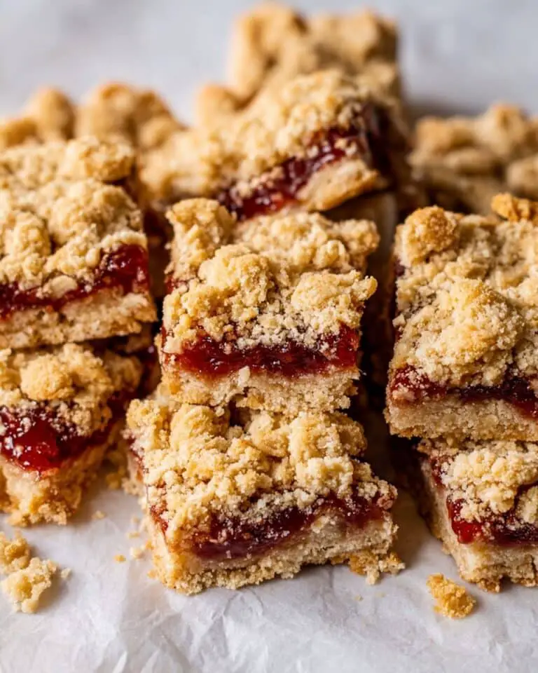 Strawberry Jam Bars Recipe