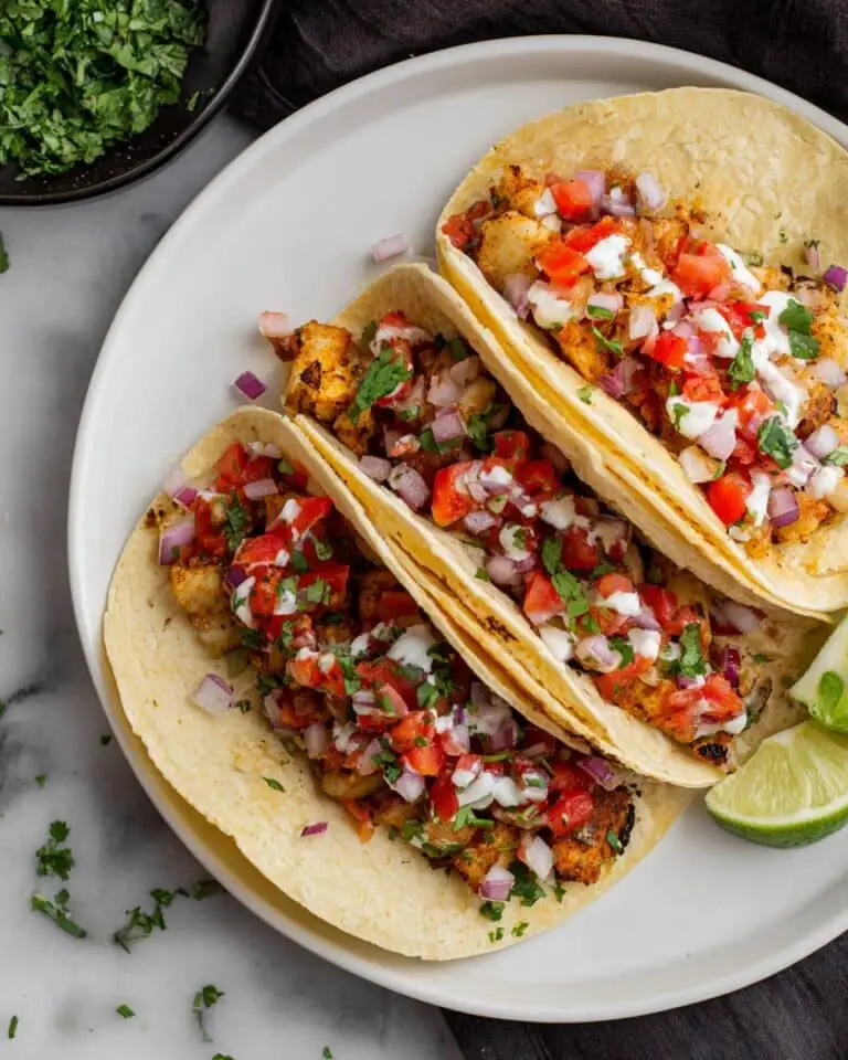 Easy Chicken al Pastor Tacos with Pineapple Recipe