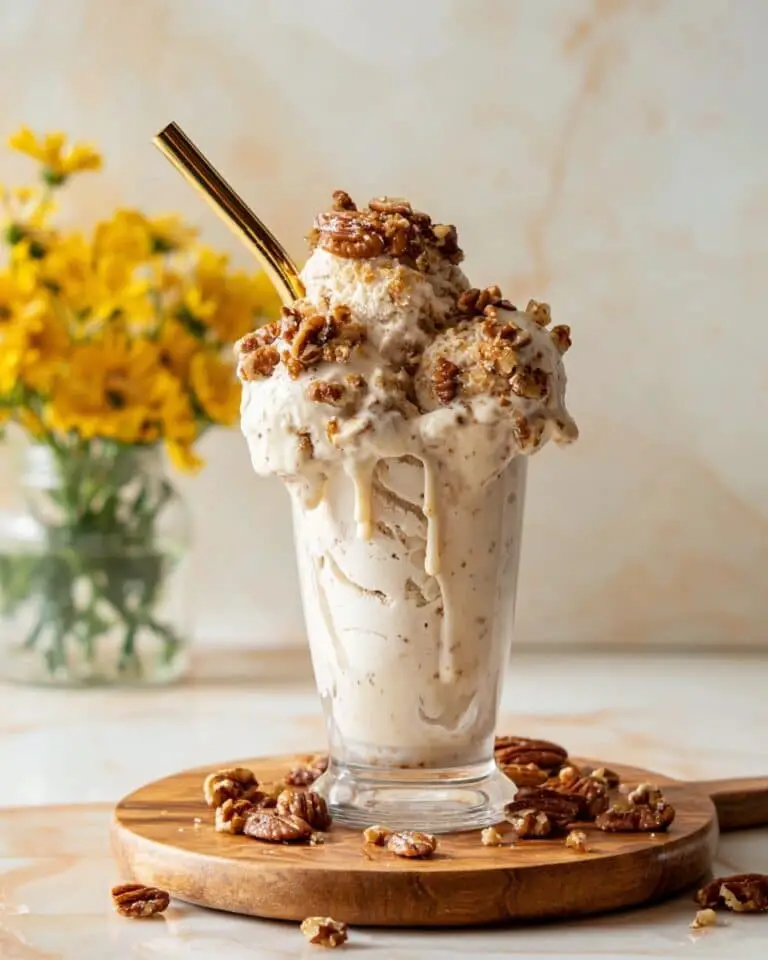Butter Pecan Cottage Cheese Ice Cream Recipe