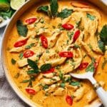 Poached Red Curry Chicken Thighs (Hands-Free & Tender!) Recipe