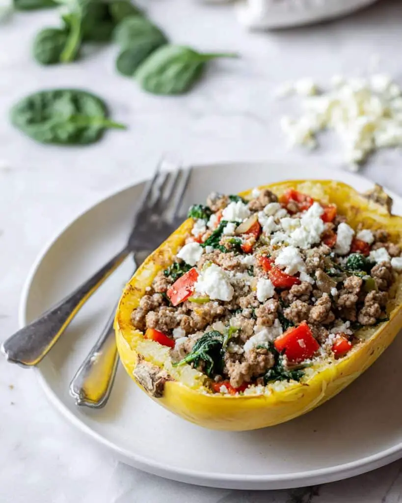 Greek Spaghetti Squash Bowls Recipe